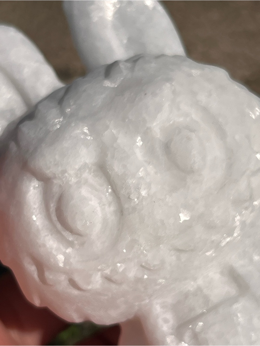 White (1) Jade Labubu carving | Crystal - Picture 8 of 16